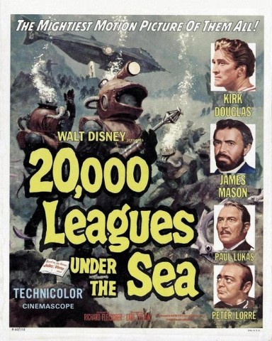 Poster for 20,000 Leagues Under the Sea