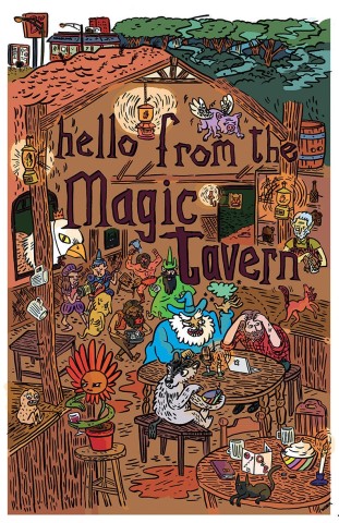 Poster for Hello From the Magic Tavern Live