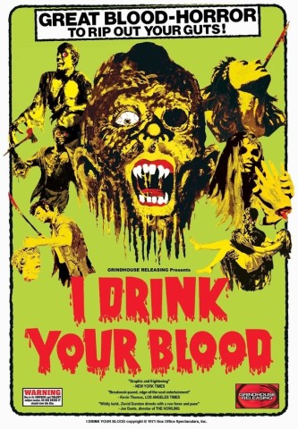 Poster for I Drink Your Blood
