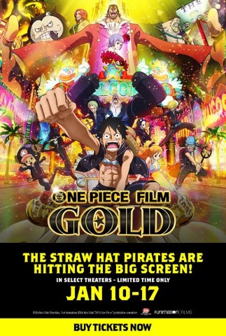 Poster for One Piece Film Gold