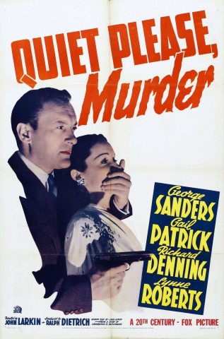 Poster for Quiet Please: Murder