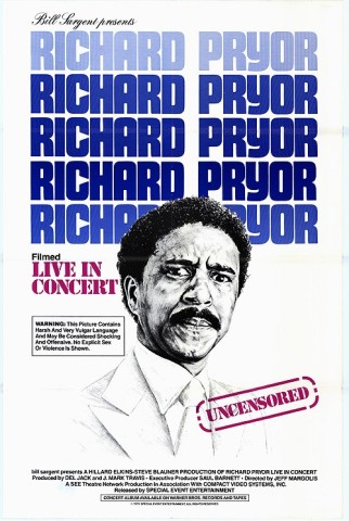 Poster for Richard Pryor: Live in Concert