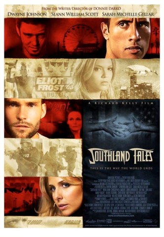 Poster for Southland Tales on 35mm