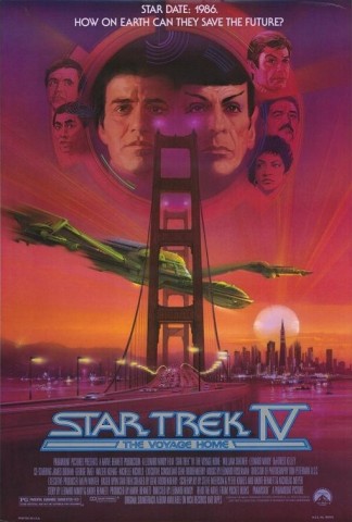 Poster for Star Trek IV: The Voyage Home