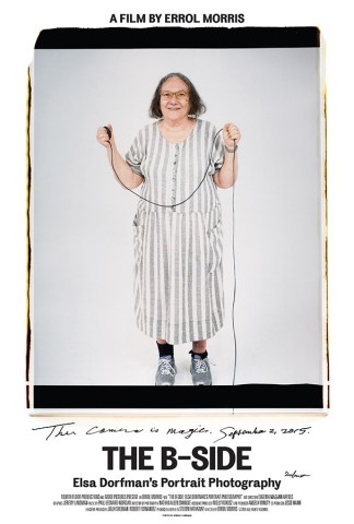Poster for The B-Side: Elsa Dorfman's Portrait Photography