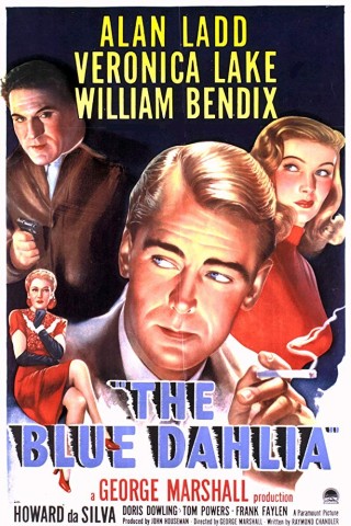 Poster for The Blue Dahlia