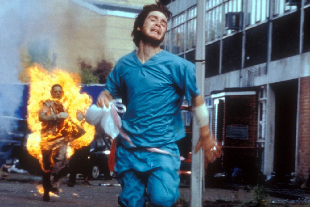 28 Days Later + Pontypool movie still