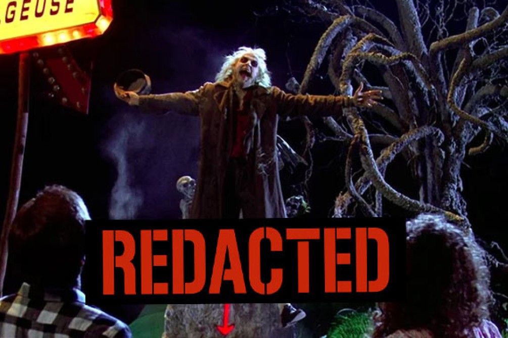 Redacted Beetlejuice