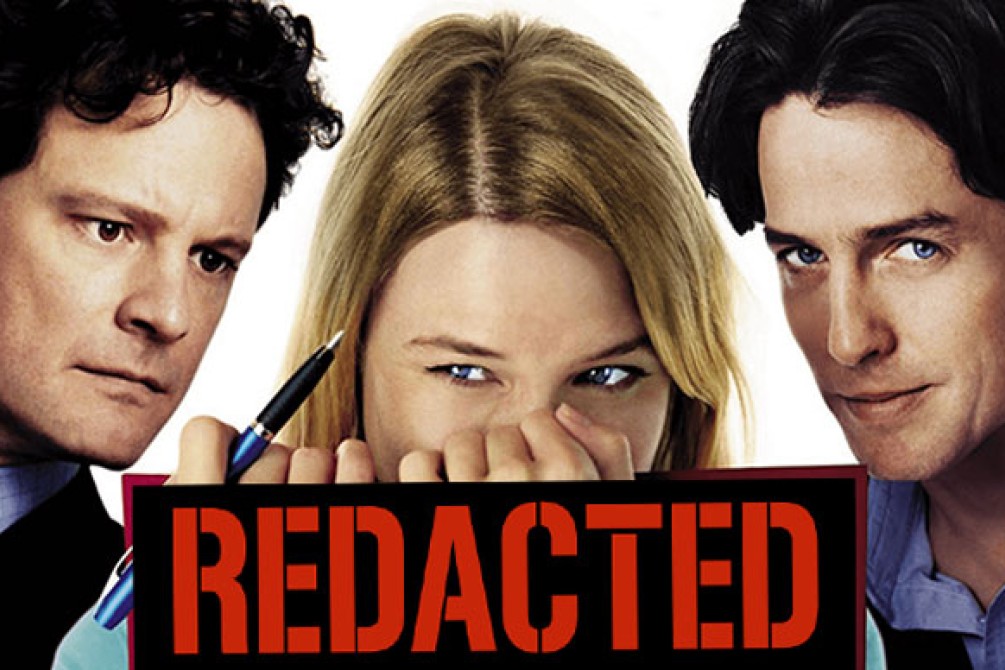 Redacted Bridget Jone's Diary