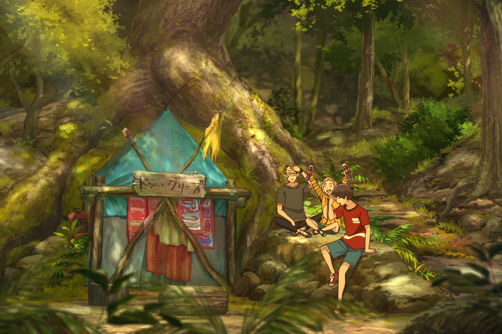 Movie still from Goodbye, Don Glees!