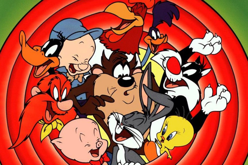 Looney Tunes on 35mm movie still