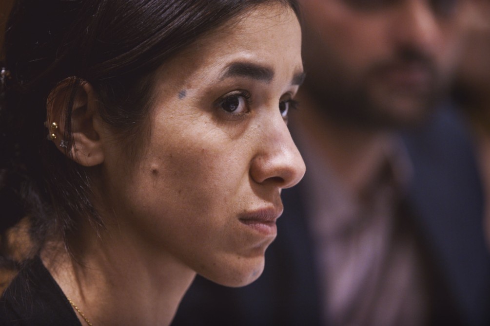 On Her Shoulders movie still