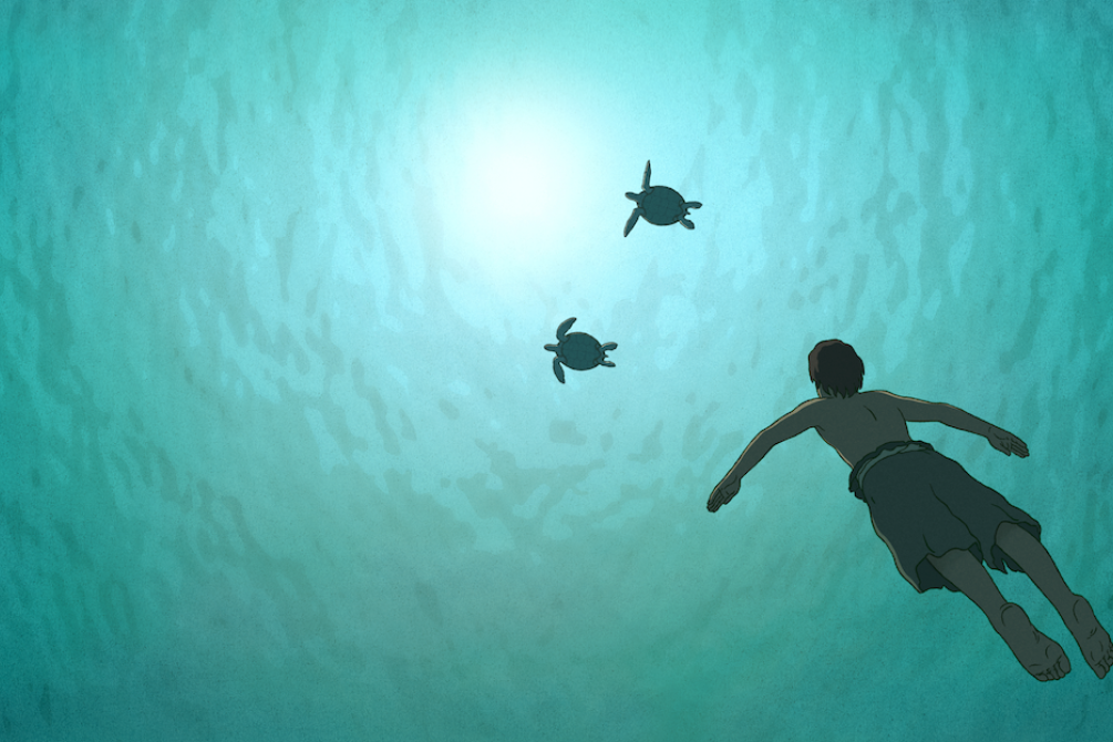 The Red Turtle movie still