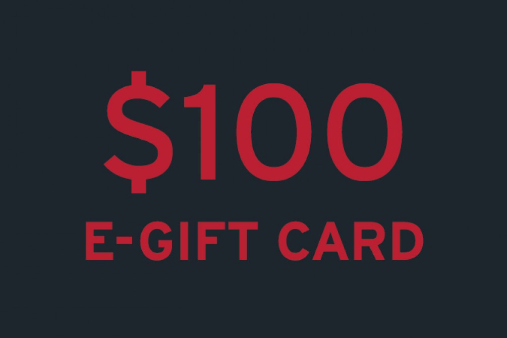 $100 e-gift card