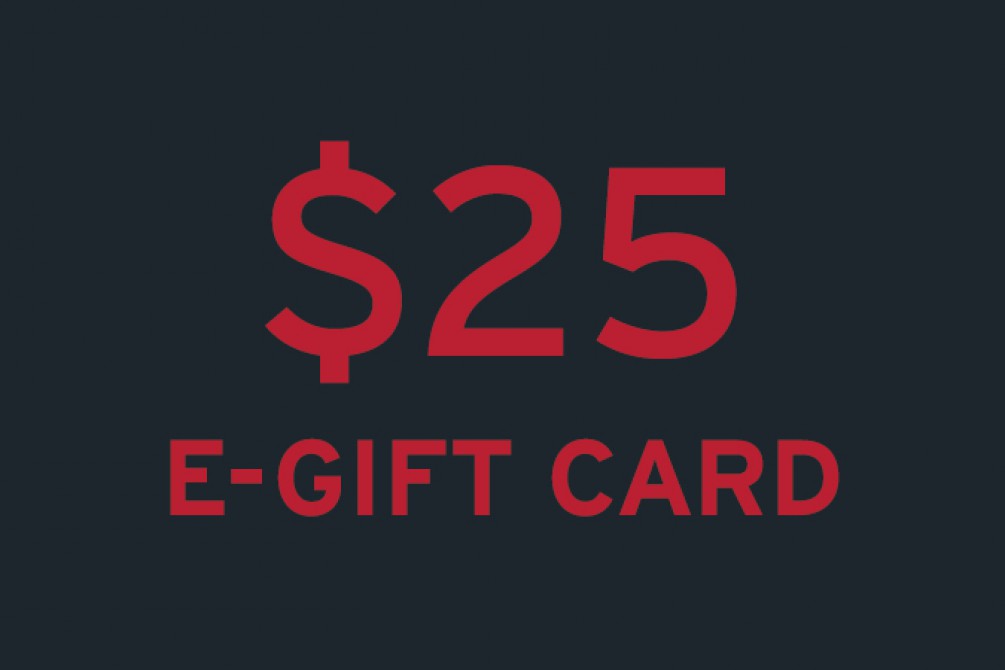 $25 e-gift card