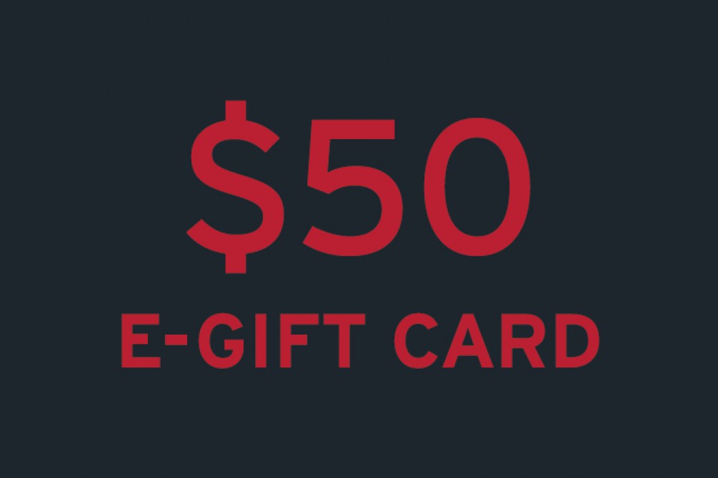 $50 e-gift card