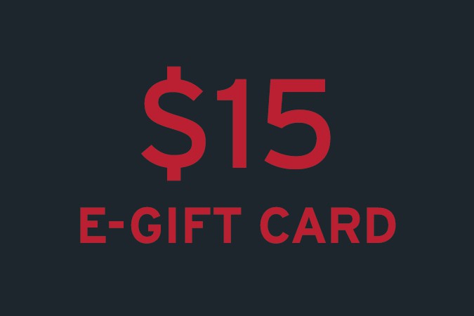 $15 e-gift card