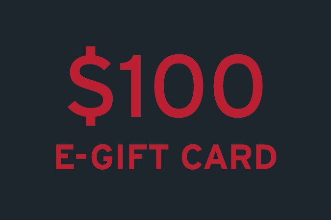 $100 e-gift card